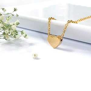 Magnetic Heart Golden Pendent